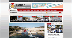 Desktop Screenshot of haberkahramanmaras.com