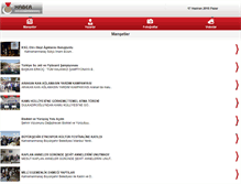 Tablet Screenshot of haberkahramanmaras.com